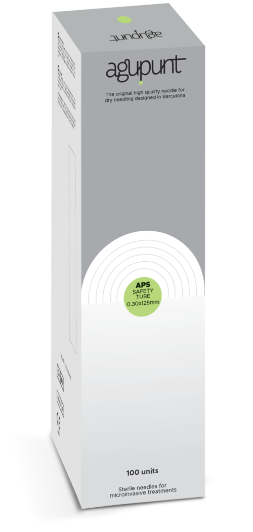 Dry Needling- APS Dry Needles - Safety Tube, .30 x 125