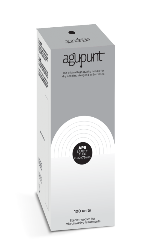 Dry Needling- APS Dry Needles - Safety Tube, .30 x 75